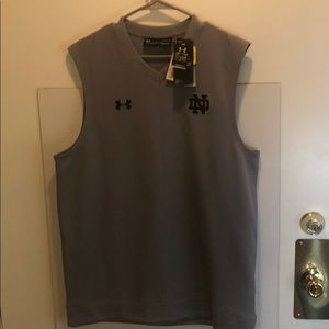 L - Under Armour Notre Dame Vest